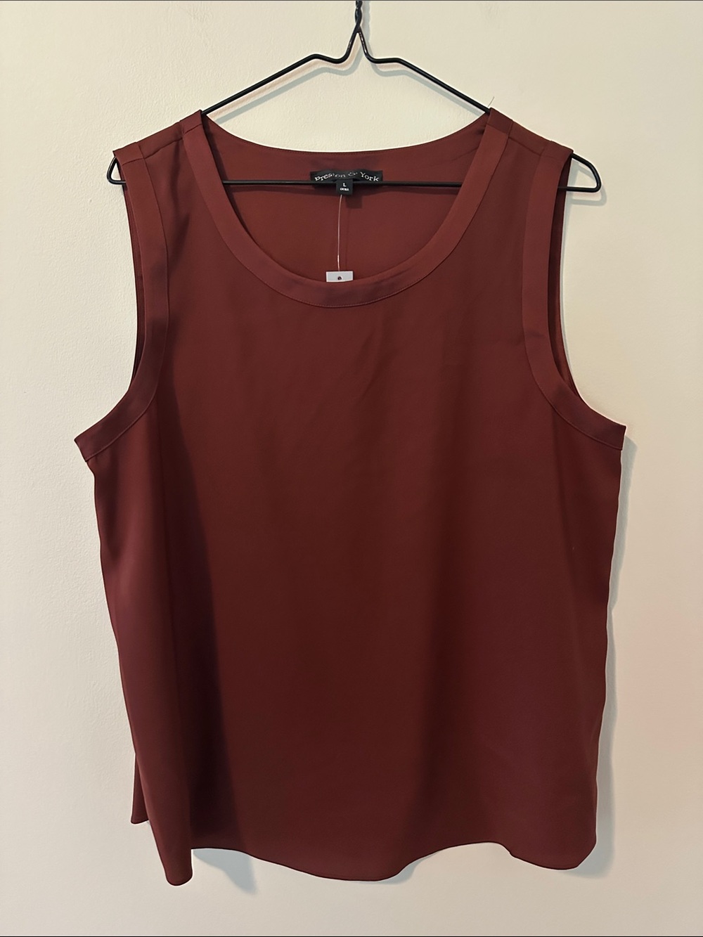 Preston & York Sleeveless Camisole - Wine